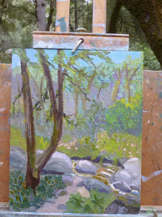 P1160592.JPG - My painting of Brandy Creek